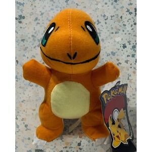 2016 Pokemon Charmander Plush Toy Factory 7 Inch With Tags - Excellent